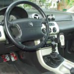 Lackierung der Blenden im Innenraum